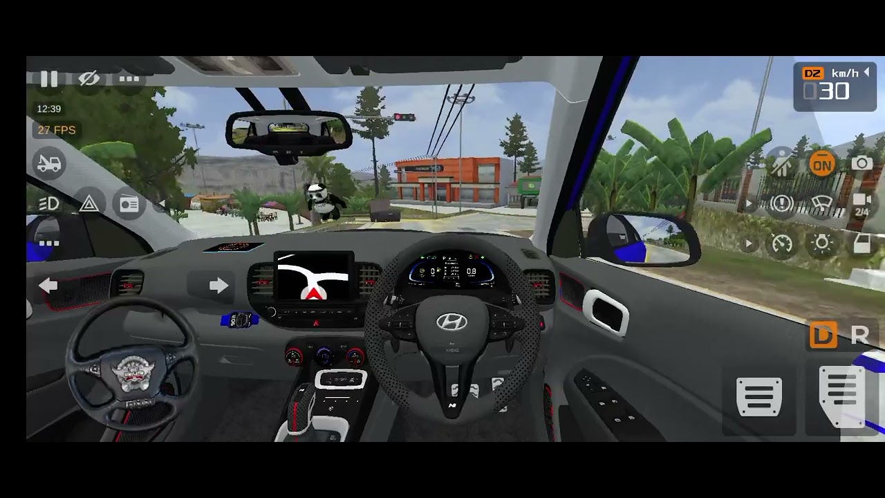 Bus simulator Indonesia drive Hyundai venue N line 2022 model exterior review and drive review 