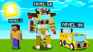 MINECRAFT pero SOMOS TRANSFORMERS SUPER PODEROSOS! 😱💥 MINECRAFT ALEATORIO