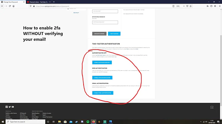 How to Enable 2FA WITHOUT VERFIYING your email !