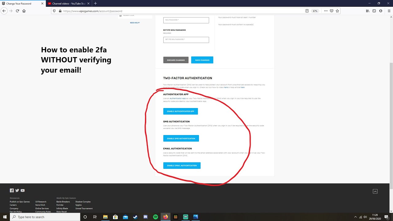 How to Enable 2FA WITHOUT VERFIYING your email ! - YouTube