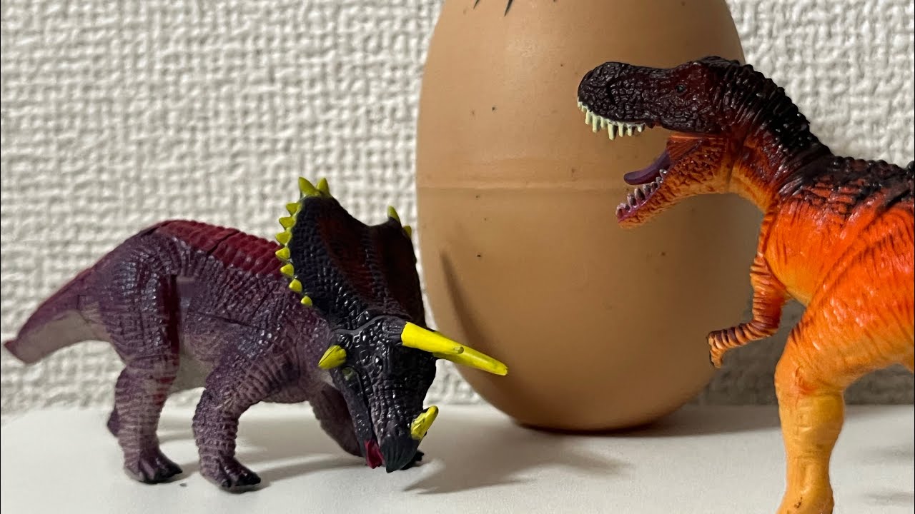 恐竜パズルフィギュア トリケラトプスレビュー 4DパズルフィギュアDX