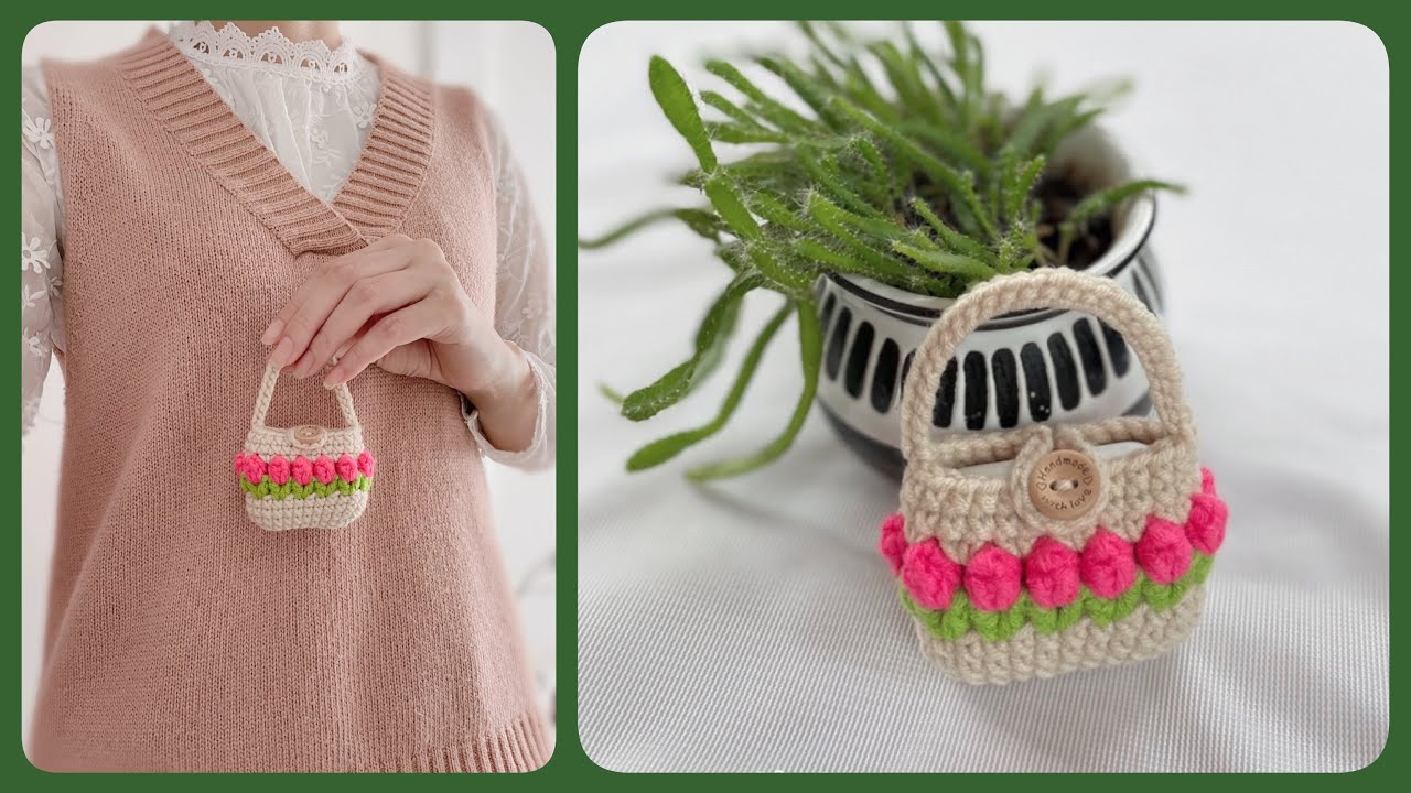 Crochet airpod cases | Móc túi mini đựng hộp airpod