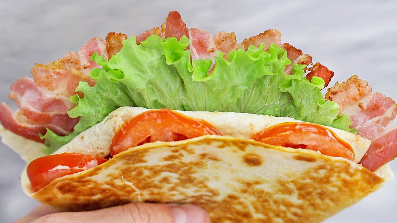 Tiktok Tortilla Wrap Hack tolle Frühstücksidee