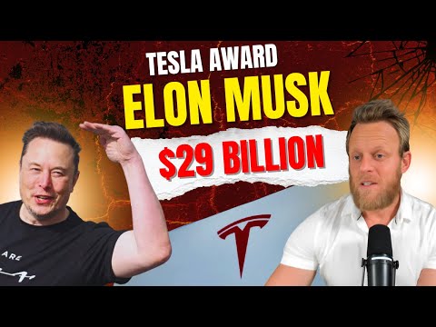 Tesla award Elon Musk $29 Billion in compensation