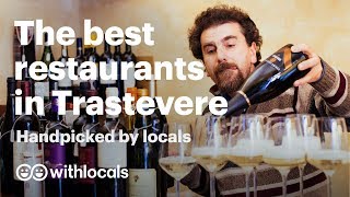Best restaurants in Trastevere 🍝 where to eat in Trastevere | by Rome locals