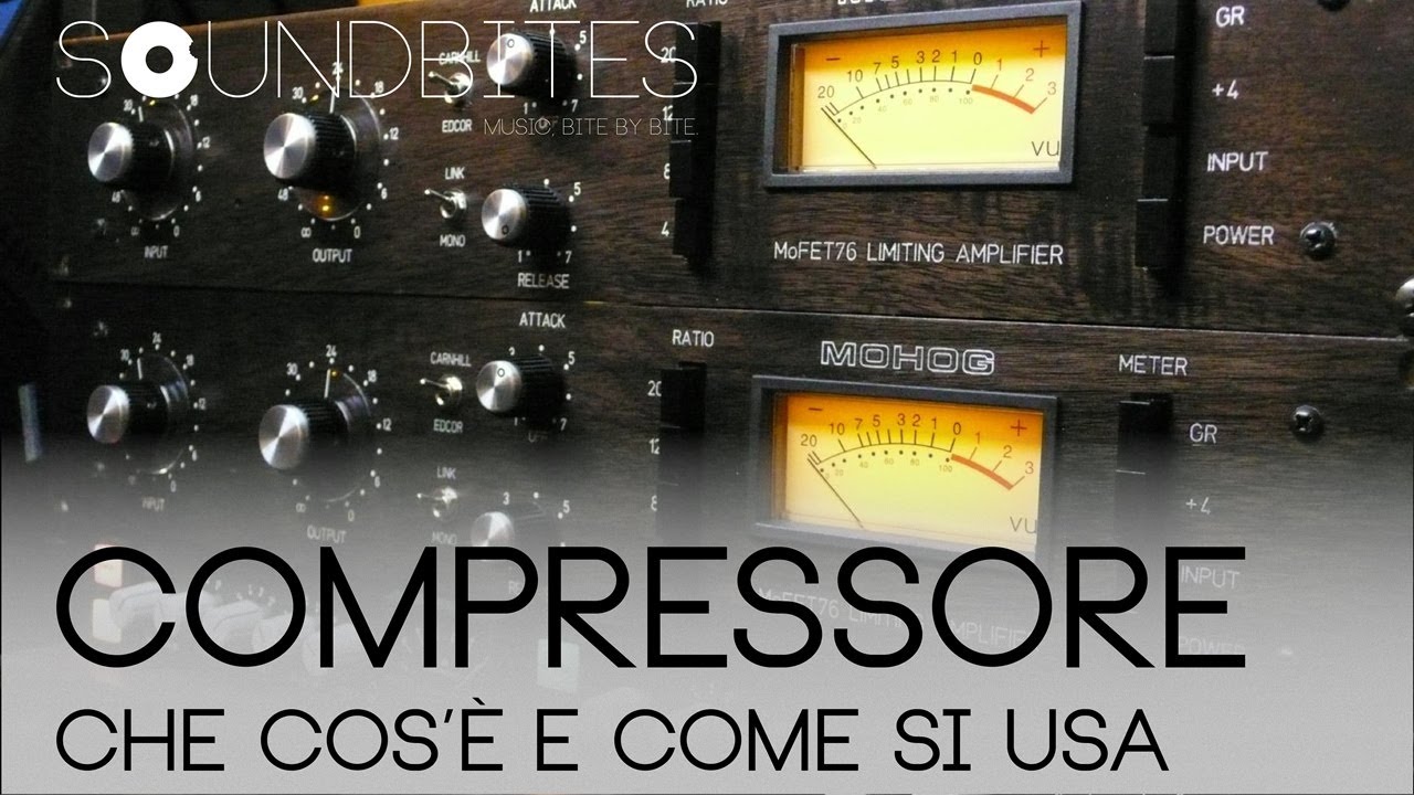 Che cos'è il Compressore e come si usa - SOUNDBITES