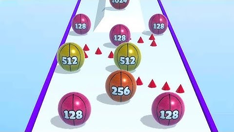 Ball Merge 2048 🎱❤️‍🔥🏀 MAX LEVELS!! All Levels Gameplay Walkthrough Android, iOS NEW UPDATE