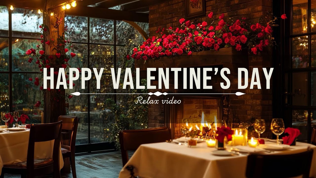 Romantic Classical Music | Cozy Restaurant Ambience | Valentine’s Day Relaxing Background 💕🎶