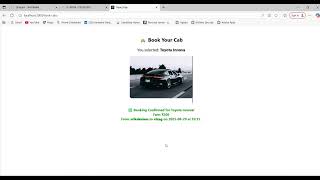 Cab:taxi-Booking-App | Mongo Db| FullStack develpoment screenshot 4