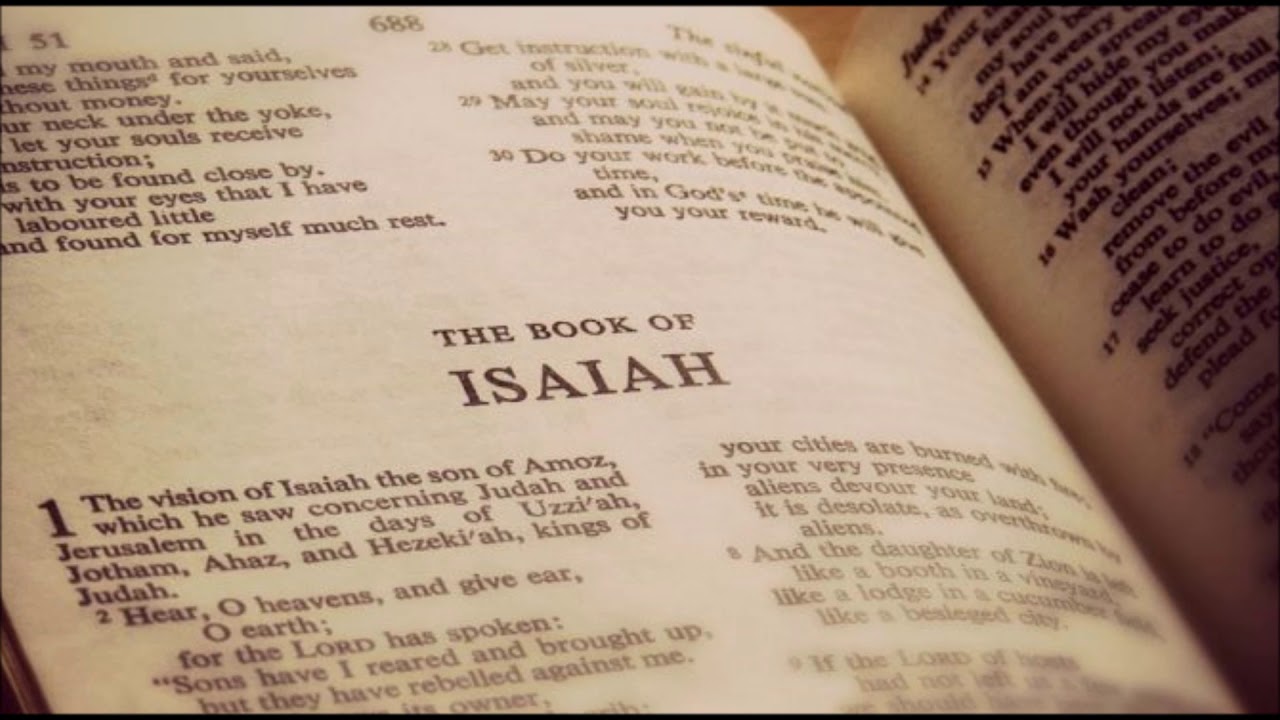 The Book of Isaiah (King James Version) - YouTube