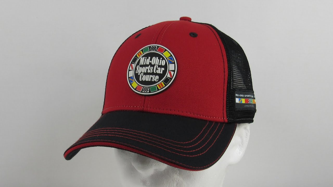 Mid Ohio Sports Car Course Hat Rubber Patch Trucker Snapback YouTube 19 6 9 Video