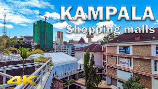 Garden City and Oasis Shopping Malls - Kampala 【4K - 60fps】 🇺🇬