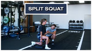 Standard Split Squat | Easy 1 Minute Tutorial