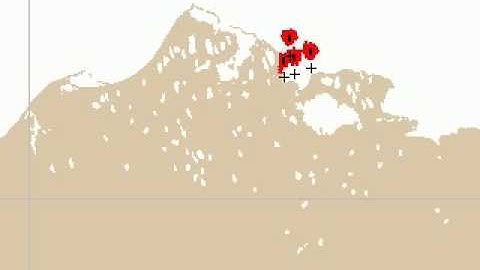 GNOME Model of a hypothetical Oil Spill in Smith Bay Alaska