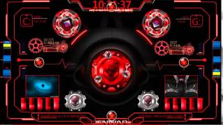 rainmeter sound central red