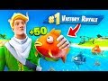 LITERALLY ONLY EATING FISH TO WIN (Challenge)