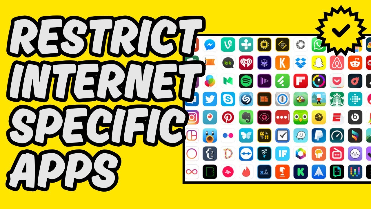 [Easy Guide] Restrict Internet for Specific Apps in Windows - YouTube