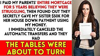 I Paid My Parents' Mortgage for 5 Years—Then Learned They Gave My Sister $50K