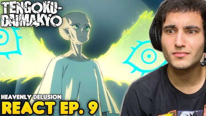 ANIME DO ANO CHEGOU!! React Tengoku Daimakyou EP. 1 (Heavenly Delusion) 