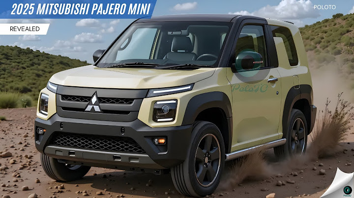 First Look! 2025 Mitsubishi Pajero Mini Revealed - Become the toughest kei car?