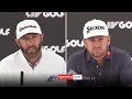 Dustin Johnson confirms PGA resignation during LIV Golf press conference