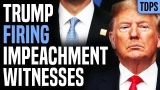 PURGE: Trump Fires Multiple Impeachment Witnesses