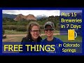 COLORADO SPRINGS | Top Free Things to Do Plus 15 Breweries | Garden of the Gods | Hellen Hunt Falls