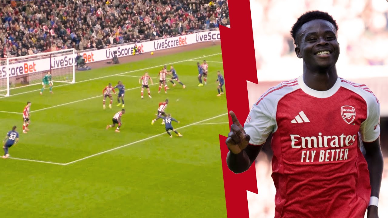 LEGENDARY LONG RANGE GOALS! | Ft Trossard v Sunderland & Saka v Manchester United | Arsenal | Part 1