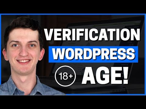How To Add Age Verification To Wordpress Website