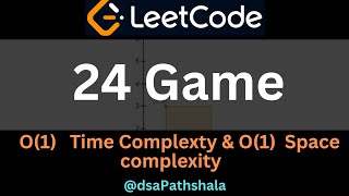 Leetcode 679 🔥 | 24 Game  | hindi | Java | daily challenge | dsaPathshala | leetcode 679