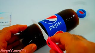 Pepsi Kola Aromalı Yumuşak Şeker Nasıl Yapılır - #SYTV Helal Agar Jelatinle Kolalı Helal Jelibon Yap