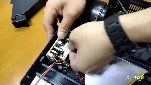 M20: How to replace power board for vivicine M20 1080p Projector