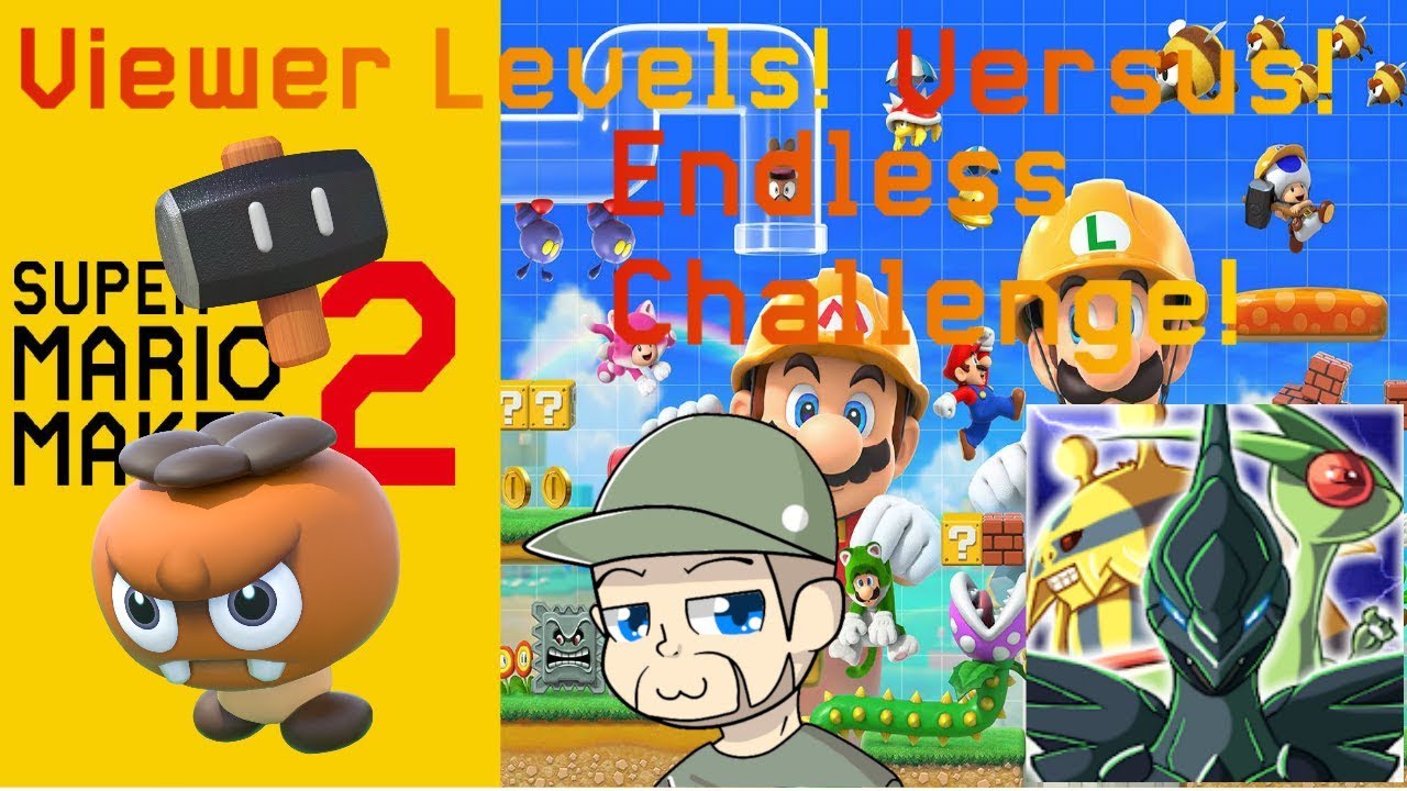 Super Mario Maker 2 #2: Multiplayer Versus With SlayerDan216 and Viewers!