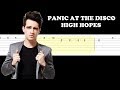 Panic At The Disco - High Hopes (Easy Guitar Tabs Tutorial)