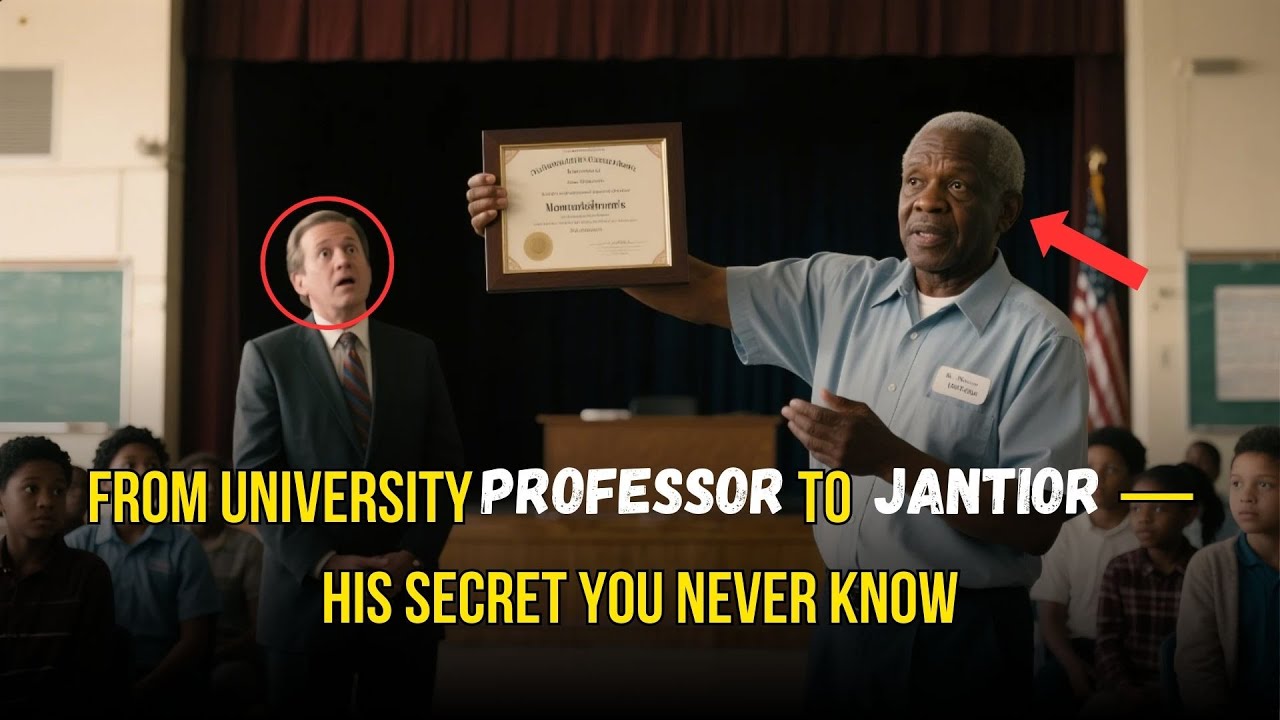 What's the REAL Reason a University Professor Became a Janitor YouTube