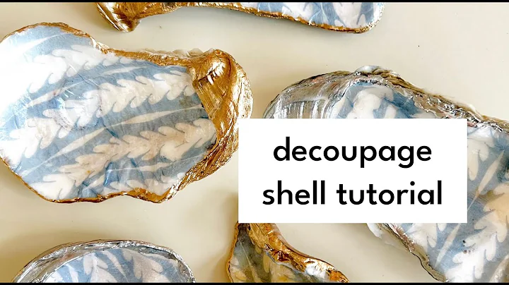 Shell Trinket Dish Tutorial   SD 480p