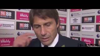 Information Antonio Conte post match interview/  Bournemouth 0-1 Chelsea Update
