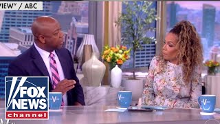 Tim Scott leaves 'The View' speechless after confrontation image