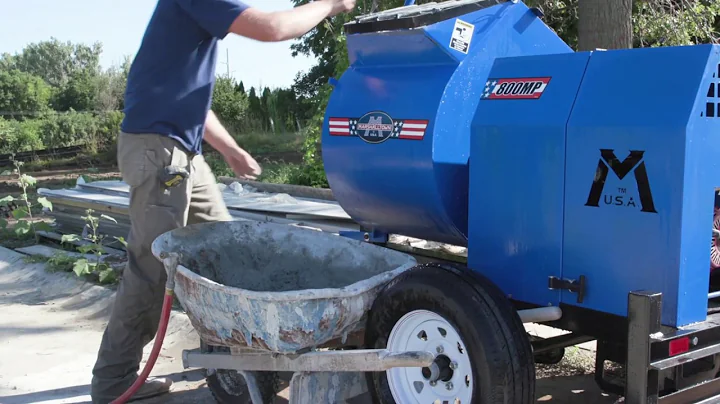 Marshalltown 800MP Mortar/Plaster Mixer