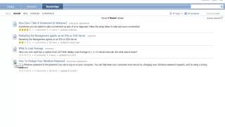 Service Manager   Searching for Answers and Solutions Demo