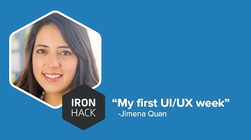 "Meet Jimena, an Ironhack student" - UI/UX Designer Interview @ Ironhack UI/UX Bootcamp in Miami