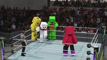 JJ vs. Mikey, Banana Kid, Carrie | 1 vs 3 Maizen Minecraft