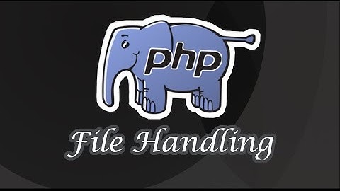 Epi-37   File Handling  | PHP in Tamil