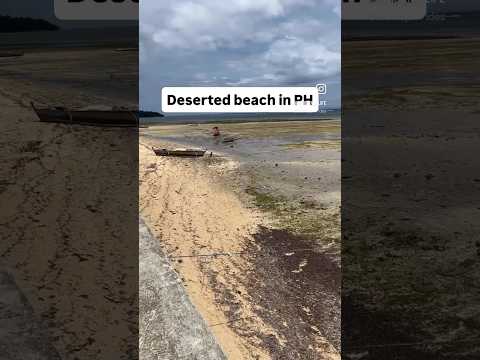 Low Tide Left It Looking Deserted Philippines Beach Afam Travel Pinoy Filipino 