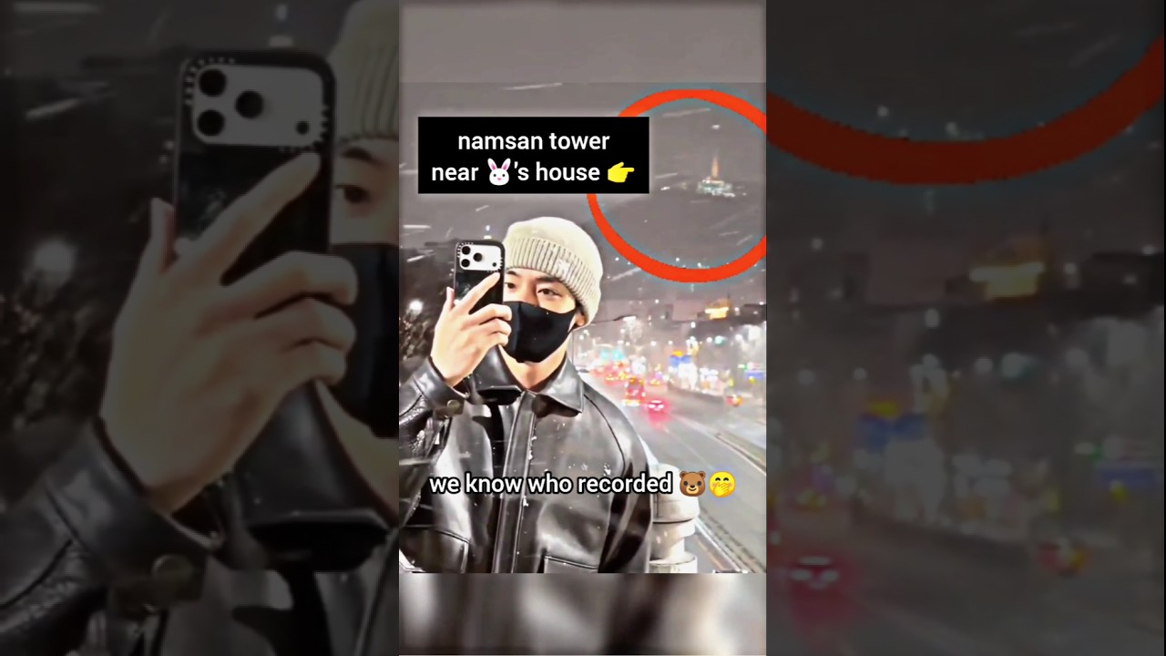 We already know 🤭 who was with Taehyung 🐻‼️ 