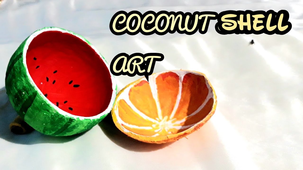 6. Beachy Coconut Nail Art - wide 2