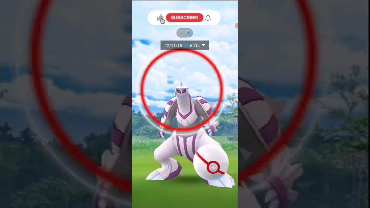 Win EX RAID GYM And CAUGHT Legendary Pokemon Palkia 2237CP 👌