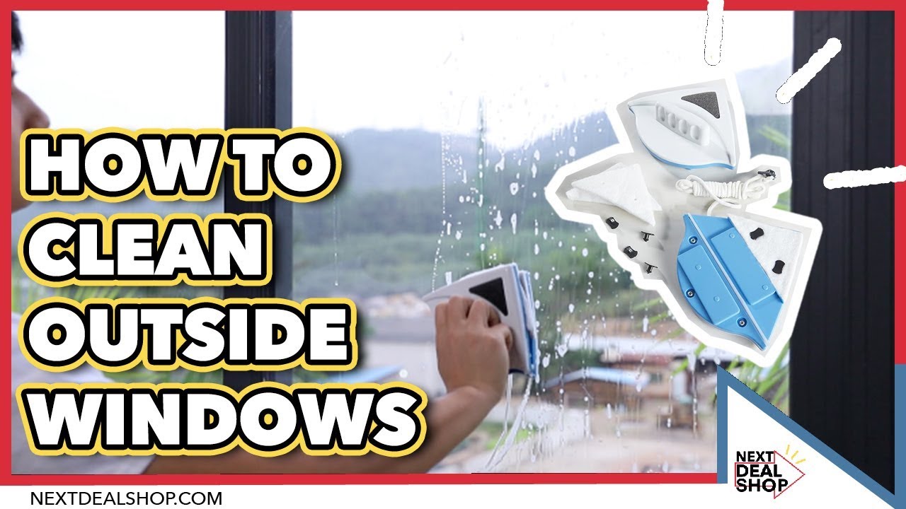 Double Sided Window Cleaner Next Deal Shop YouTube