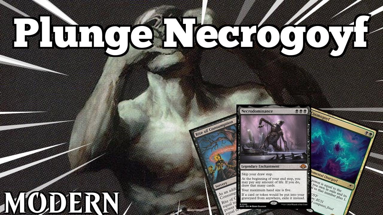 PERFECTING the Fling Cosmo Combo?! | Plunge Necrogoyf | Modern | MTGO