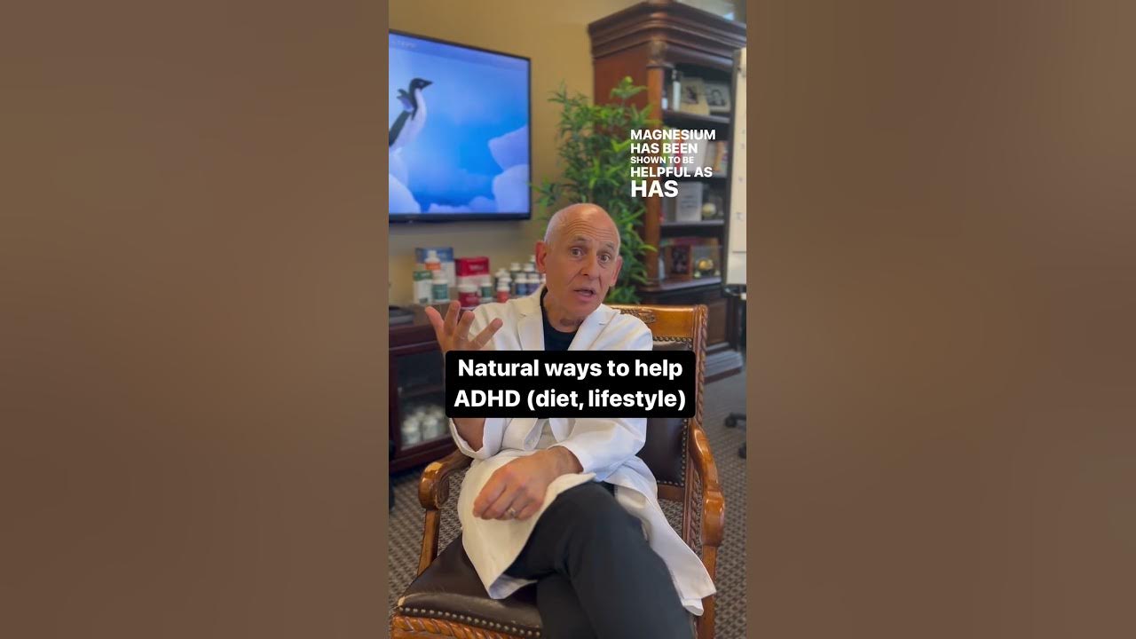 Natural Ways to Help ADHD Dr. Daniel Amen YouTube